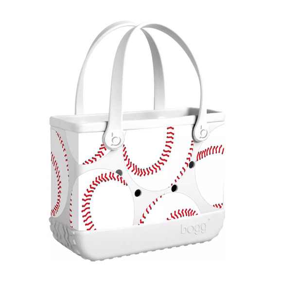 BOGG BAG Handbags - BOGG Bitty Bogg Bag "Rounding Third" Limited Edition Baseball Tote and Clear Bag